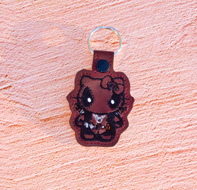 Merc Kitty Mashup Key Fob