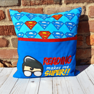 Reading Makes Me Super Reading Pillow