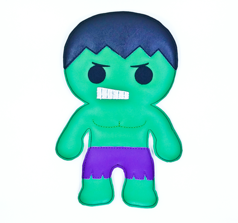 Angry Green Guy Add-on Feltie