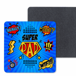 Super Dad Coasters Mockup