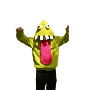 Monster Hoodie Handmade