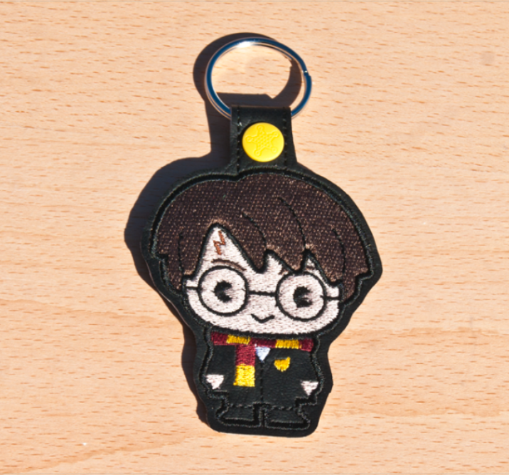 Wizard Boy Key Fob
