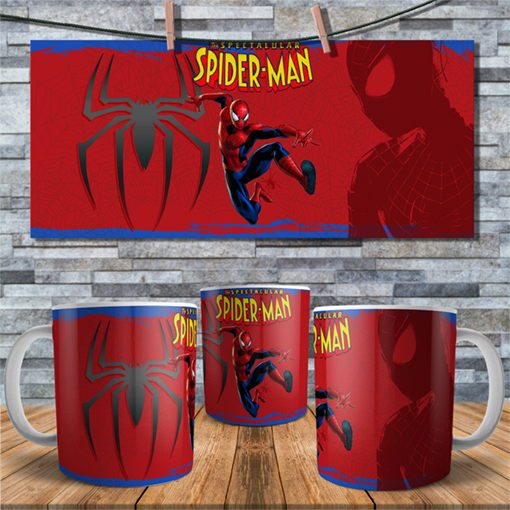 Swinging Spider Guy Mug