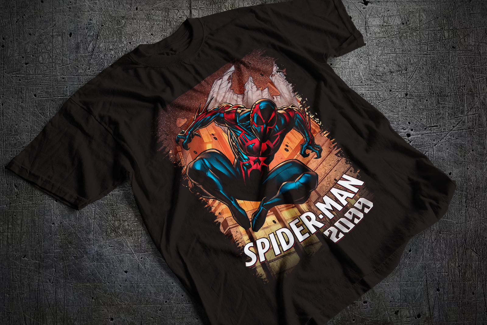 2099 Spider Guy Shirt Mockup