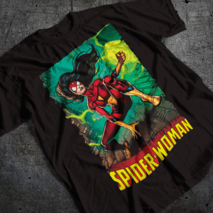 Lady Spider Shirt Mockup