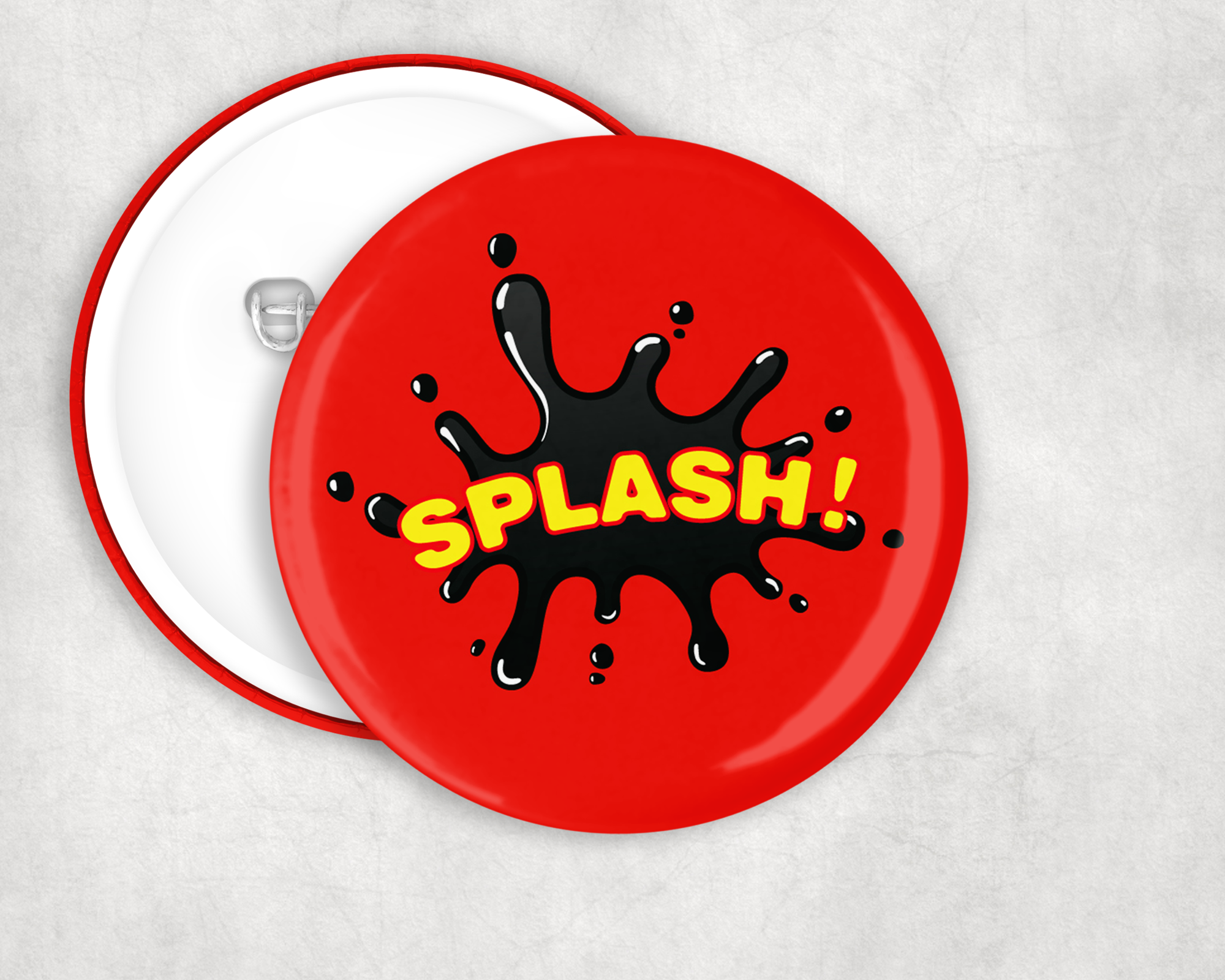Splash Button Mockup