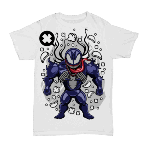 Symbiote Guy Shirt Mockup