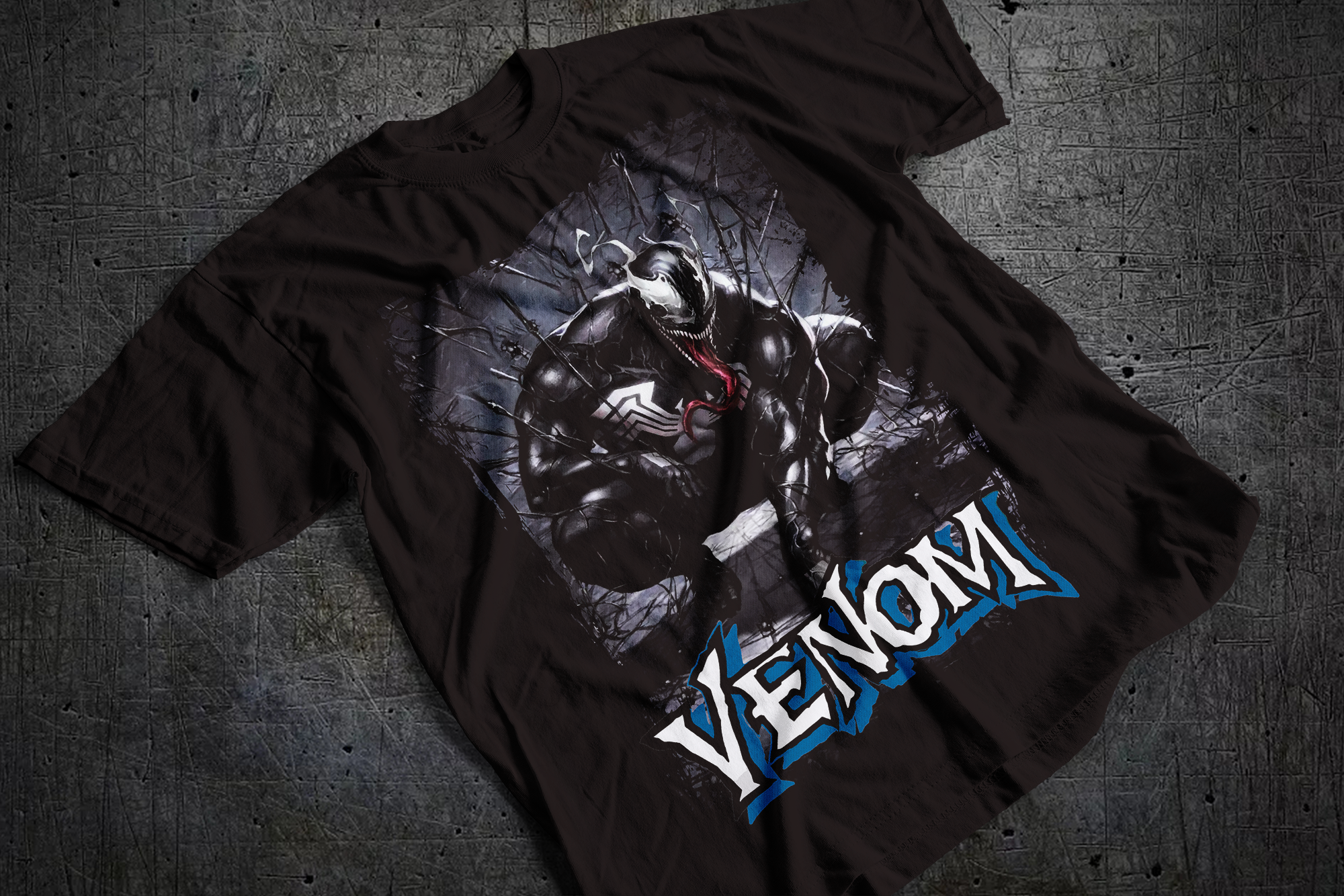 Symbiote Guy Graphic Shirt Ver. 2 Mockup