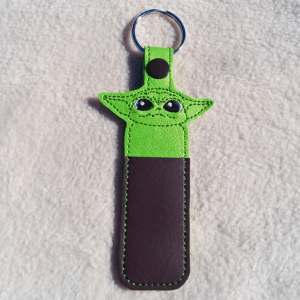 Green Alien Youngling Lip Care Holder