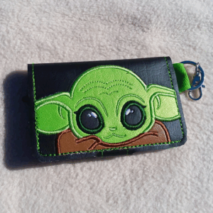 Green Alien Youngling Wallet