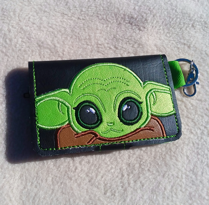 Green Alien Youngling Wallet