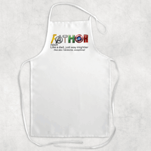 Father Superhero Apron