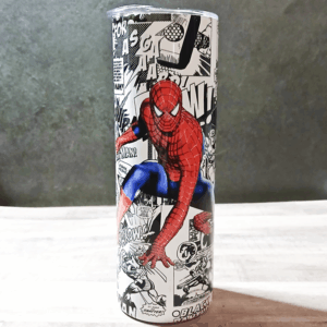 Spider Guy Comic Tumbler