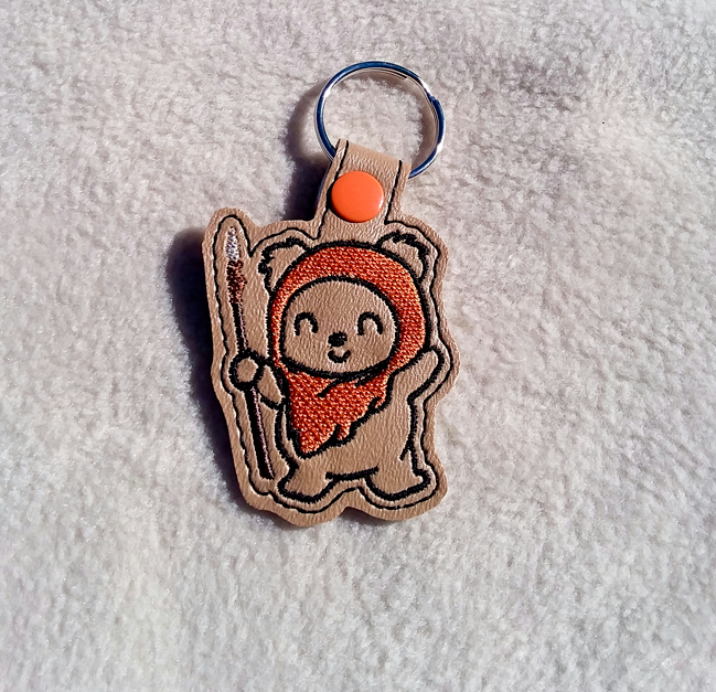 Space Bear Key Fob