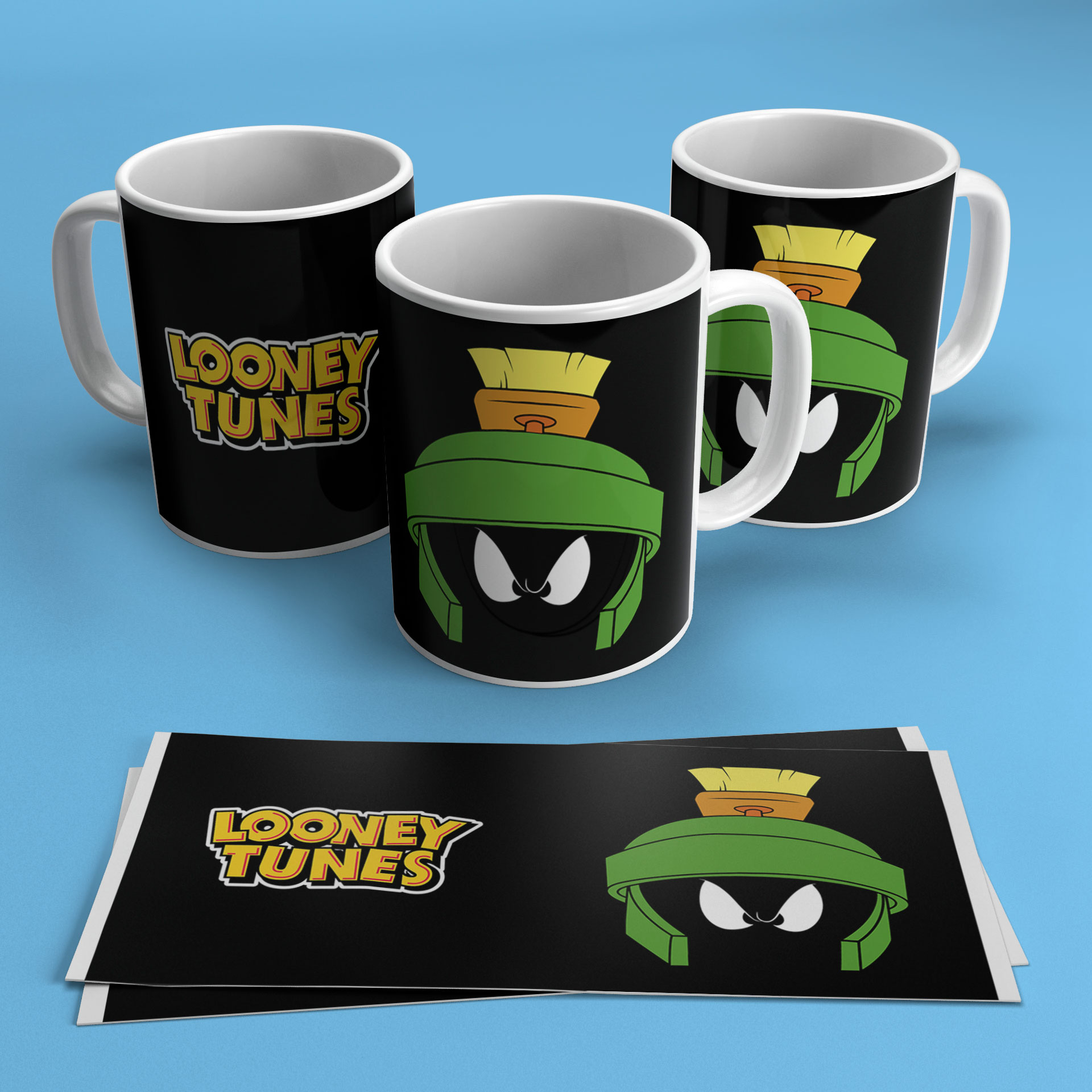 Martian Face Mug Mockup