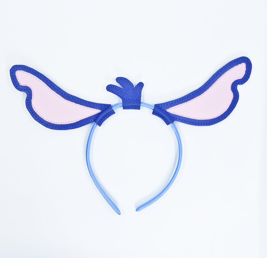 Blue Alien Ears Headband