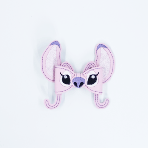 Pink Alien Hair Bow