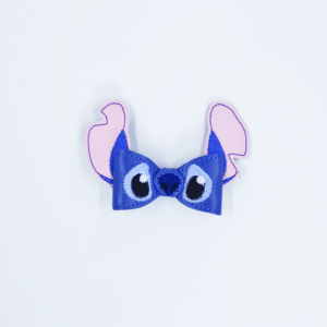 Blue Alien Hair Bow