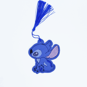 Blue Alien Snoot Boop Bookmark