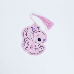 Pink Alien Snoot Boop Bookmark