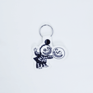 Trick Or Treating Skeleton Key Fob