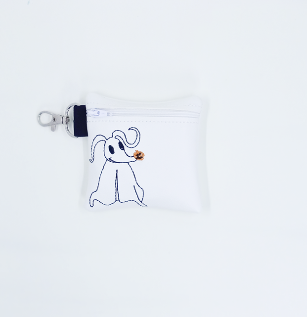 Ghost Dog Coin Pouch