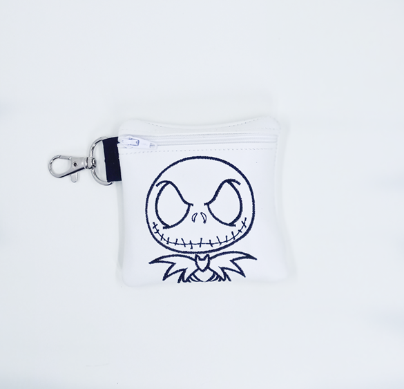 Pumpkin King Head Coin Pouch