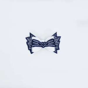 Pumpkin Tux Hair Bow