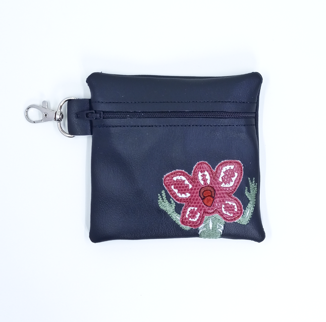 Plant Creature Coin Pouch- black