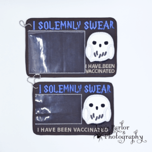 I Solemnly Swear Vaccination Card Holder