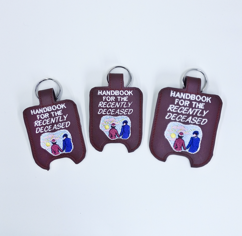 Handbook For The Recently Deceased Hand Sanitizer Holder