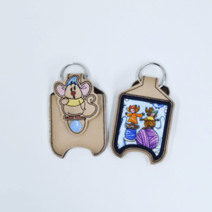 Chubby Mouse Hand Sanitizer Holder