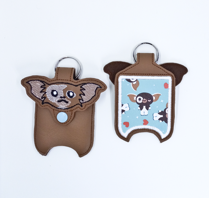 Little Fuzzy Monster Hand Sanitizer Holder
