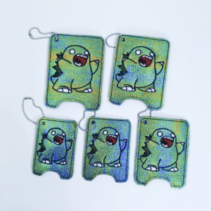 Angry Dino Hand Sanitizer Holder