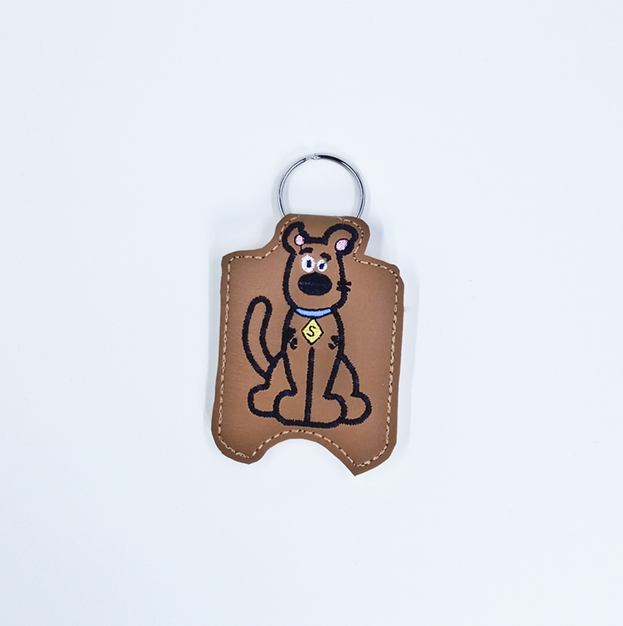 Detective Dog Hand Sanitizer Holder