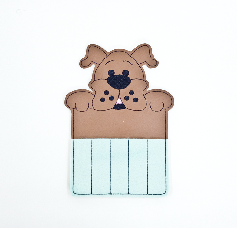 Detective Dog Crayon Holder