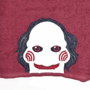 Evil Puppet Hooded Towel