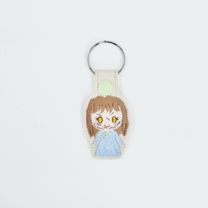 Lil' Possessed Girl Key Fob