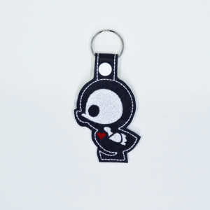Skeleton Duck Key Fob