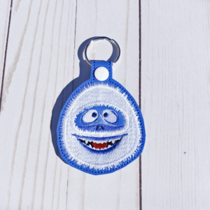 Snow Monster Key Fob