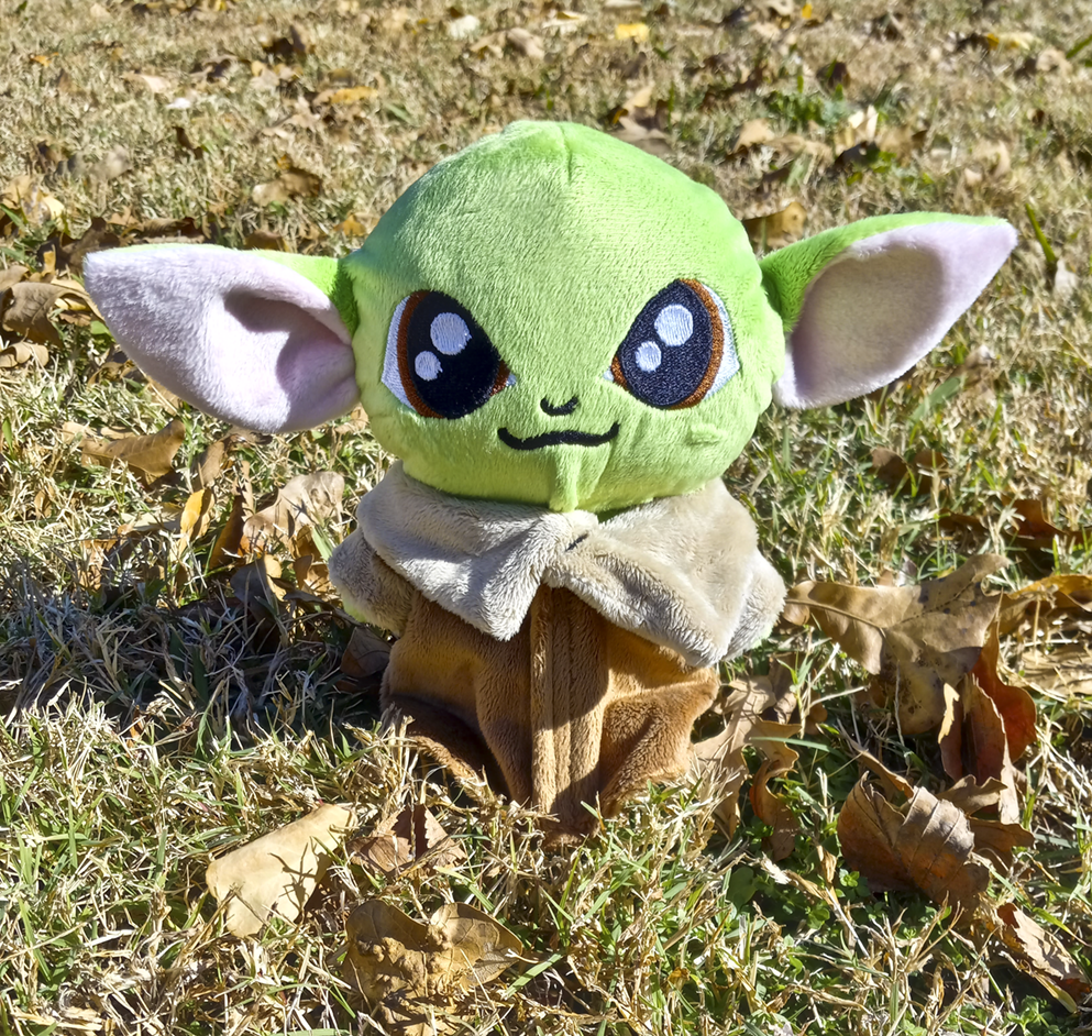 Green Space Alien Plush