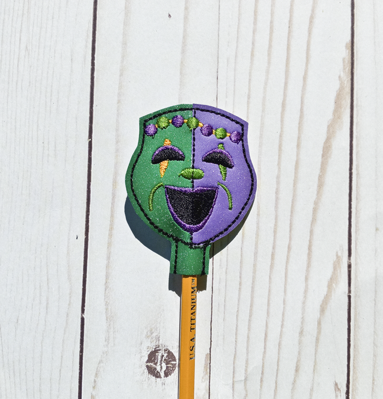 Drama Mask Pencil Topper