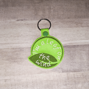 I'm A Leaf On The Wind Key Fob