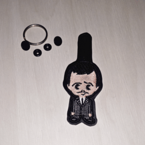 Chibi Creepy Dad Key Fob