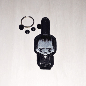 Chibi Creepy Butler Key Fob