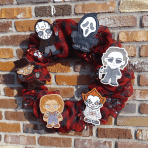 Horror Film Wreath