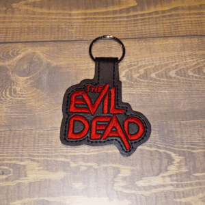 Evil Dead Logo Key Fob