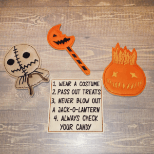 Halloween Rules Add-On Felties