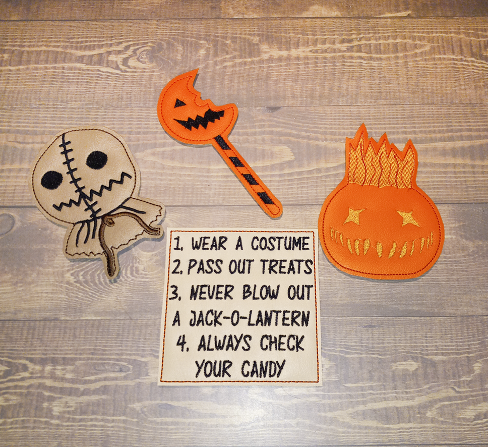 Halloween Rules Add-On Felties