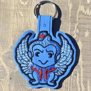 Chibi Flying Monkey Key Fob